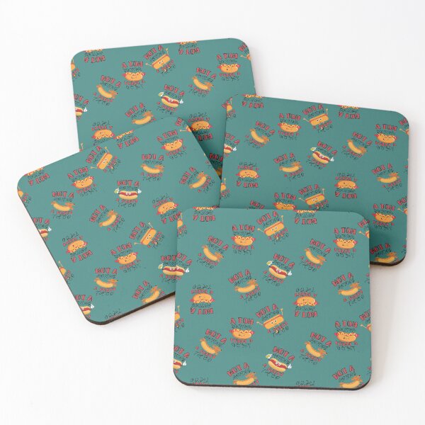 Item preview, Not a Hotdog But A Party Taco Pattern designed and sold by XanaduHills.