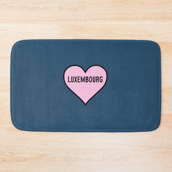 Item preview, Ich liebe Luxemburg Niedliche hellrosa Herzform Luxemburg Stadtliebhaber Valentinstag Geschenk designed and sold by toxicpositivis.
