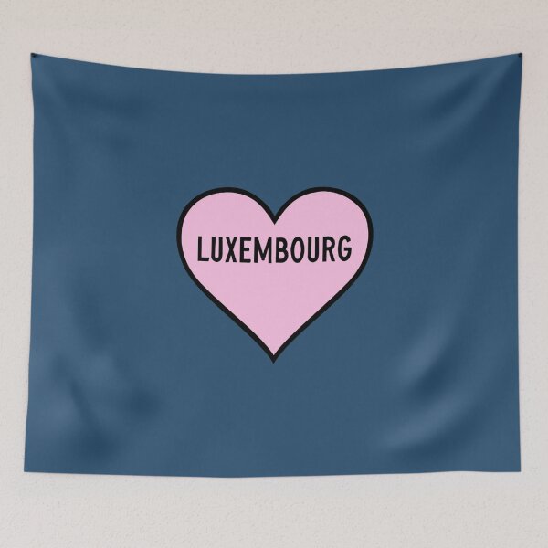 Item preview, Ich liebe Luxemburg Niedliche hellrosa Herzform Luxemburg Stadtliebhaber Valentinstag Geschenk designed and sold by toxicpositivis.