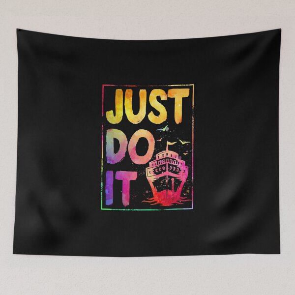 Item preview, just do it watercolor Cruise designed and sold by JoycePruit.