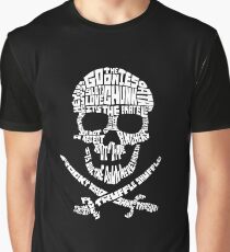 Die Goonies - Schädel-Zitate Grafik T-Shirt