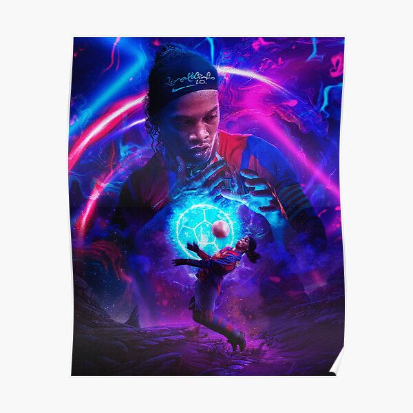 Art Ronaldinho Fond d'écran Poster