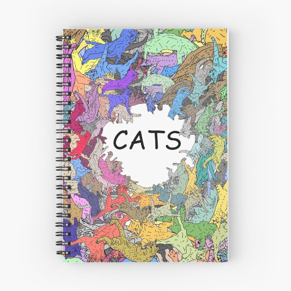Item preview, Colorful Rainbow Cats designed and sold by NOTSNIW ART.