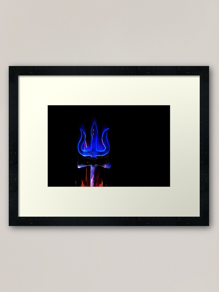 Thumbnail 1 of 7, Framed Art Print, Shiva the Destroyer designed and sold by DBailey.