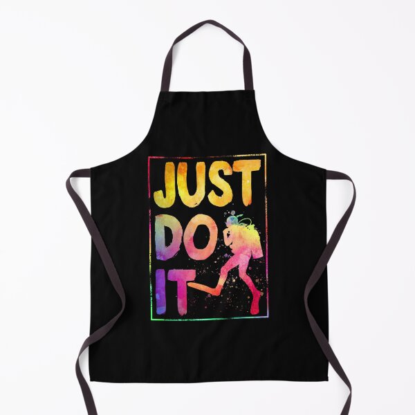 Item preview, just do it watercolor Diving designed and sold by JoycePruit.