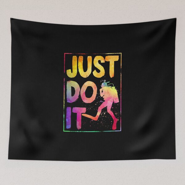 Item preview, just do it watercolor Diving designed and sold by JoycePruit.