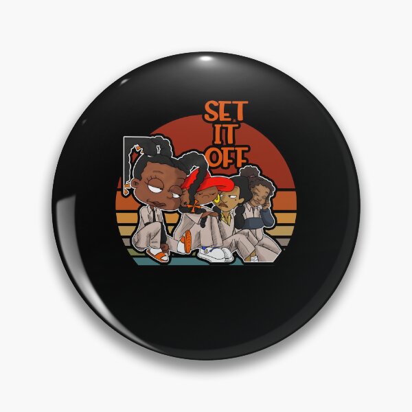 Item preview, Gifts For Men Cartoon Set It Off Throwback Retro Funny Black Women'S Graphic For Fan designed and sold by Keiramorar.