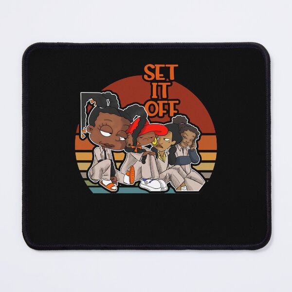 Item preview, Gifts For Men Cartoon Set It Off Throwback Retro Funny Black Women'S Graphic For Fan designed and sold by Keiramorar.