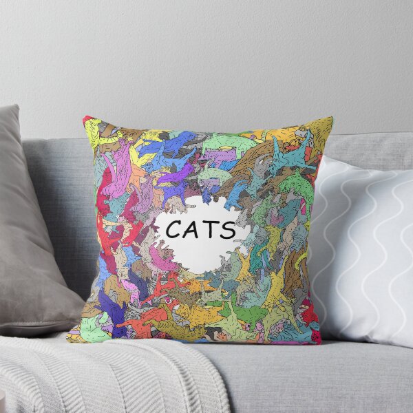 Item preview, Colorful Rainbow Cats designed and sold by NOTSNIW ART.