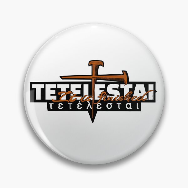 Item preview, tetelestai  "it is finished" τετέλεσται John 19:30 designed and sold by hannaHKyong.