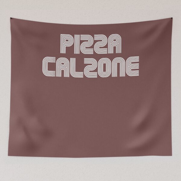 Item preview, Pizza Calzone Food Lover Retro 70s 80s Funny T-Shirt designed and sold by hamnfxd.