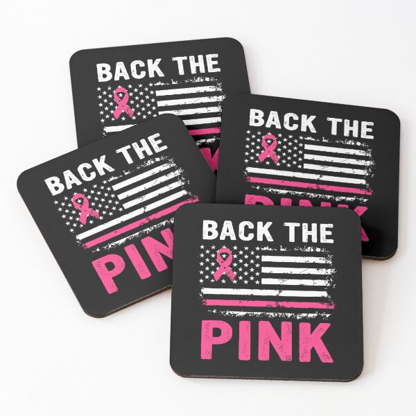 Item preview, Back The Pink Ribbon Flag Breast Cancer Awareness designed and sold by BoriJanis.