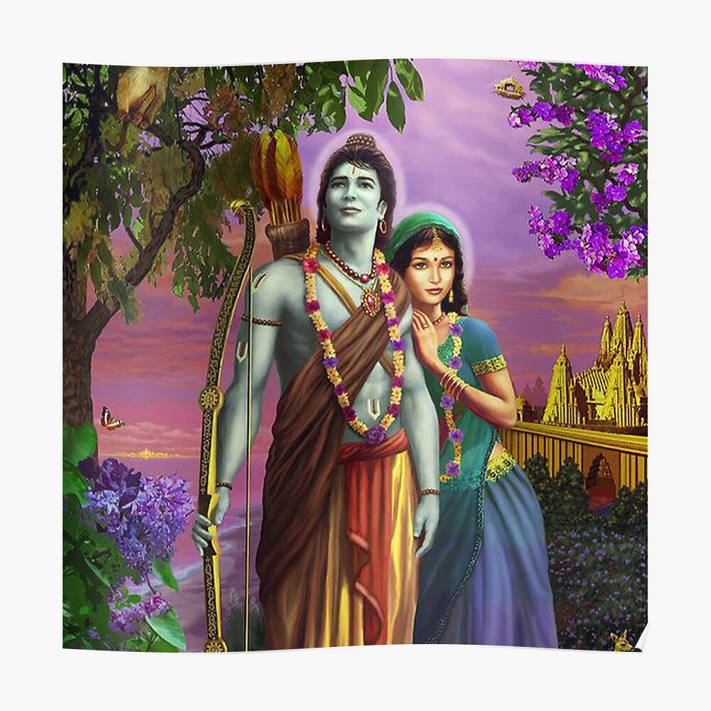 Sita Ram, god, ram, sita, HD phone wallpaper | Peakpx