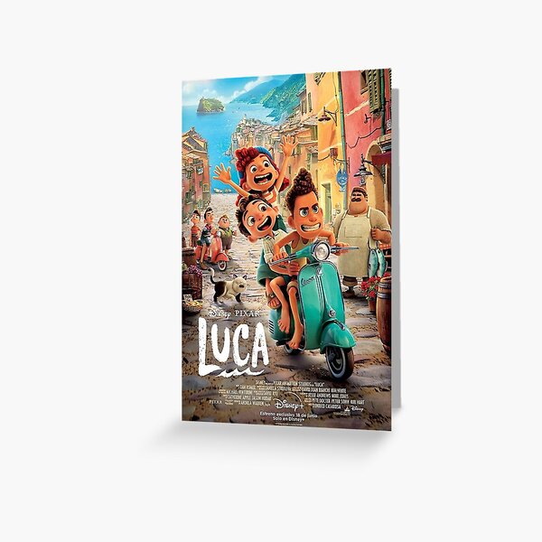 Luca Movie Greeting Cards for Sale