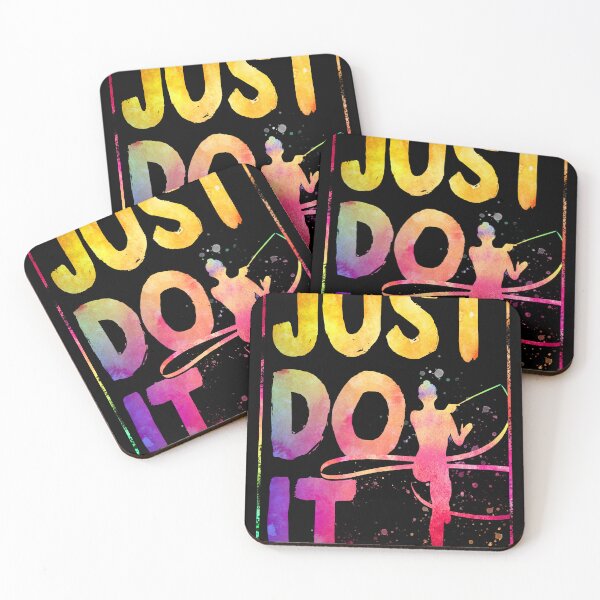 Item preview, just do it watercolor Gymnastics designed and sold by JoycePruit.