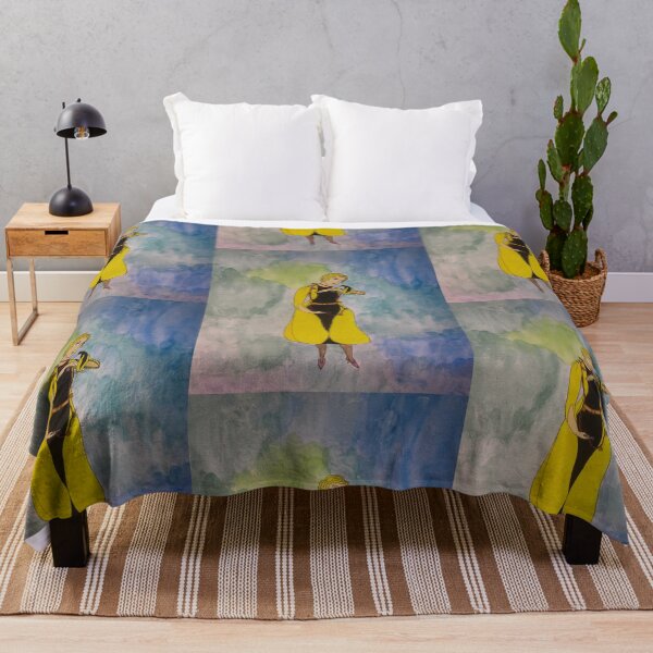Item preview, The Yellow Bird of Paradise Watercolor designed and sold by TurnipWilson.
