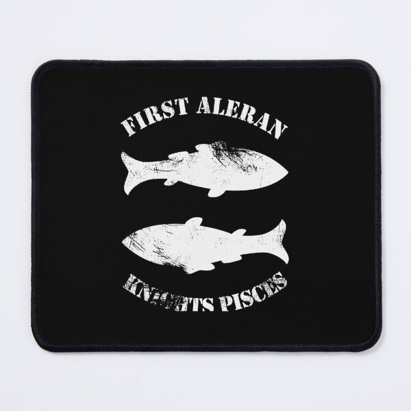 Item preview, First Aleran Knights Pisces Worn (White) designed and sold by SushiSempai.