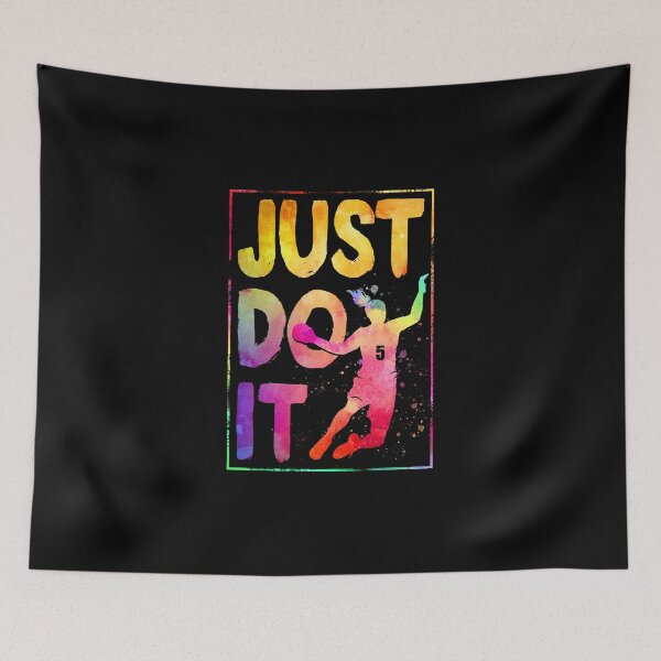 Item preview, just do it watercolor Handball designed and sold by JoycePruit.