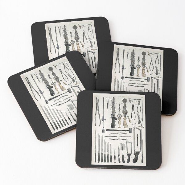 Item preview, VIntage Surgery Medical Illustration Dark Art Aesthetic Dark Academia designed and sold by CattlettArt.