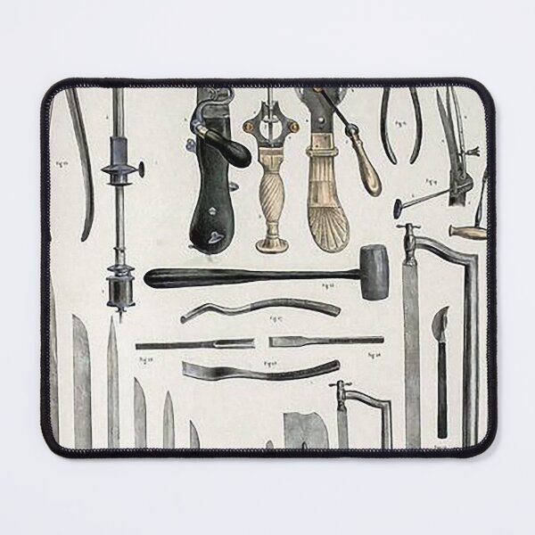 Item preview, VIntage Surgery Medical Illustration Dark Art Aesthetic Dark Academia designed and sold by CattlettArt.