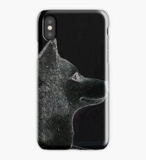 PERRO OSCURO iPhone Case