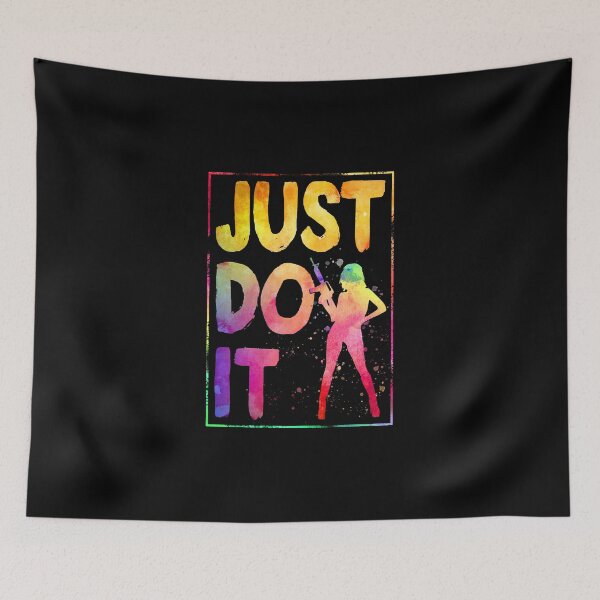 Item preview, just do it watercolor Shooting designed and sold by JoycePruit.