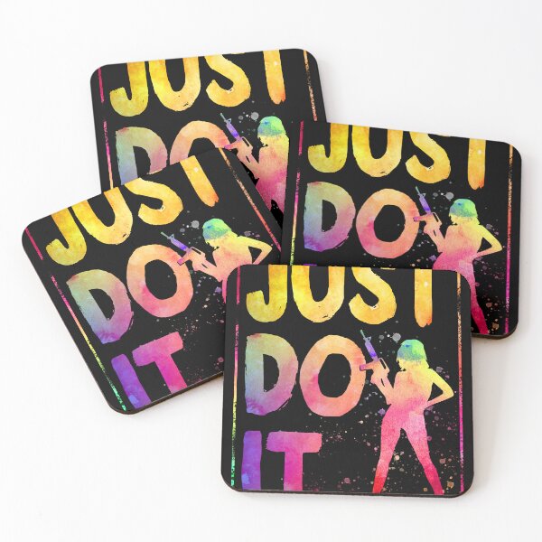 Item preview, just do it watercolor Shooting designed and sold by JoycePruit.