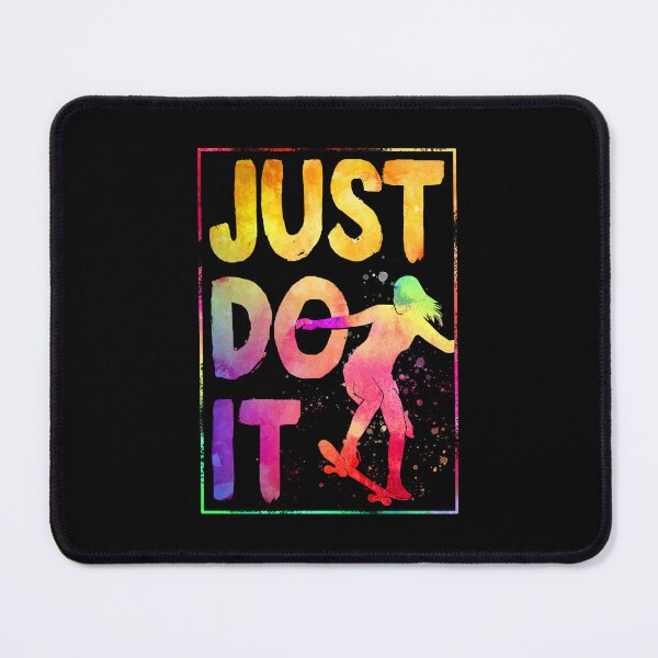 Item preview, just do it watercolor Skateboarding designed and sold by JoycePruit.