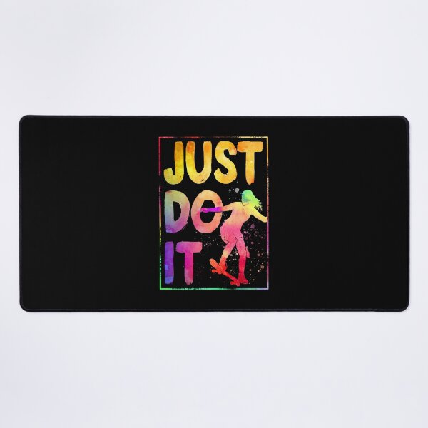 Item preview, just do it watercolor Skateboarding designed and sold by JoycePruit.