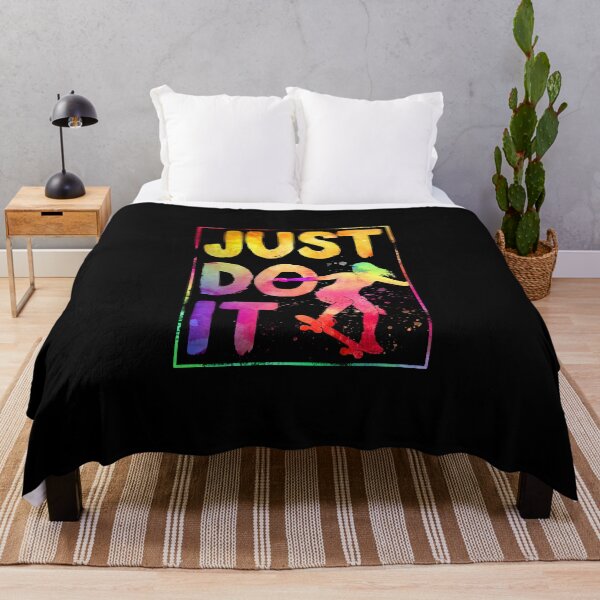 Item preview, just do it watercolor Skateboarding designed and sold by JoycePruit.