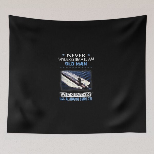 Item preview, USS Alabama SSBN-731 Submarine Veterans Day Father Day Gift T-Shirt designed and sold by AdlerMathias.