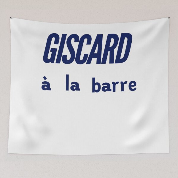 Aperçu de l'œuvre Giscard à la barre créée et vendue par TheresaGrimardf.