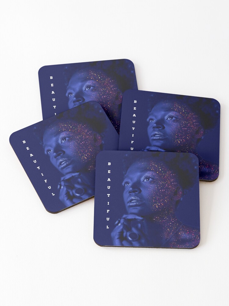 Thumbnail 1 of 5, Coasters (Set of 4), Beautiful designed and sold by sofiahussein.