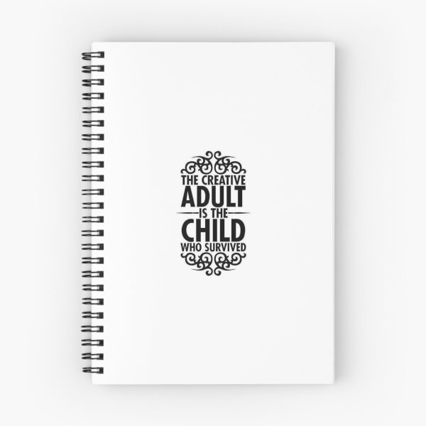 Item preview, The creative adult is the child who survived  designed and sold by Singerevita.