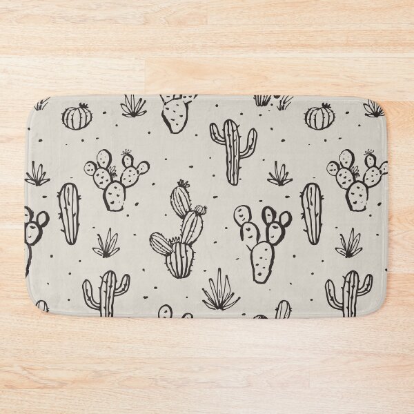 Item preview, Cacti Inks - bone/black designed and sold by SugarPineDesign.