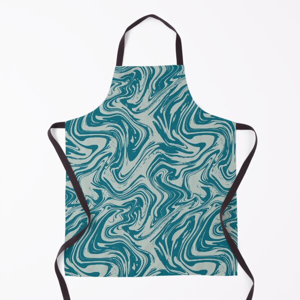 Item preview, Glacous Blue Liquid Marble Seamless Pattern designed and sold by protegra.
