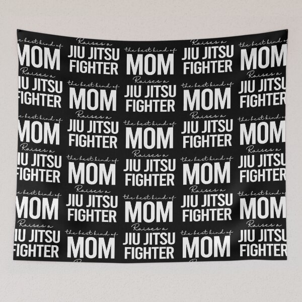 Item preview, The best kind of mom raises a jiu jitsu fighter - white designed and sold by EmilyFun.
