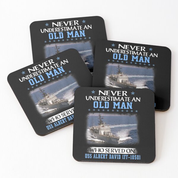 Item preview, USS Albert David FF-1050 Veterans Day Father Day T-Shirt designed and sold by AdlerMathias.