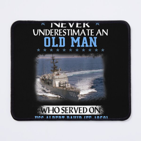 Item preview, USS Albert David FF-1050 Veterans Day Father Day T-Shirt designed and sold by AdlerMathias.