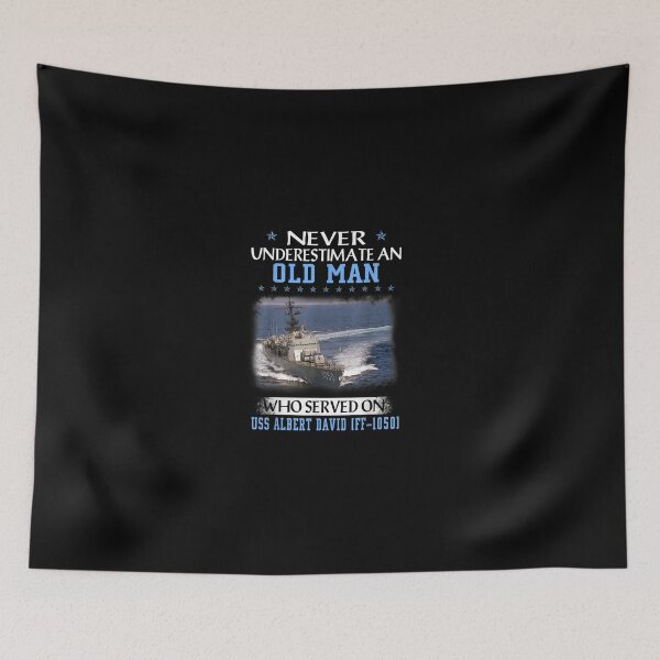 Item preview, USS Albert David FF-1050 Veterans Day Father Day T-Shirt designed and sold by AdlerMathias.