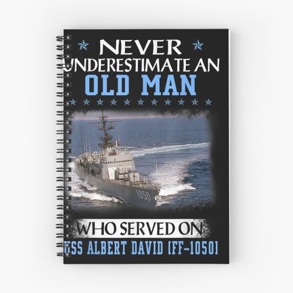 Item preview, USS Albert David FF-1050 Veterans Day Father Day T-Shirt designed and sold by AdlerMathias.