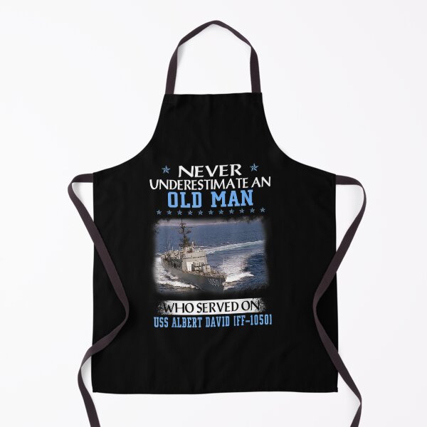 Item preview, USS Albert David FF-1050 Veterans Day Father Day T-Shirt designed and sold by AdlerMathias.