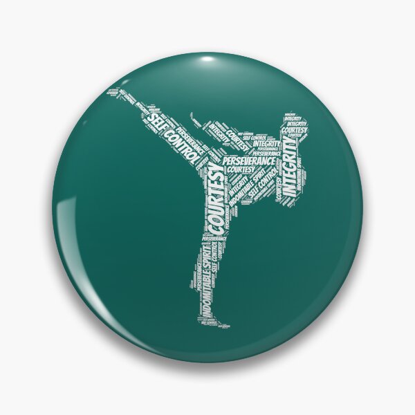 Item preview, Taekwondo shirt- 5 Tenets Of TKD Martial Arts designed and sold by MrateKarik.