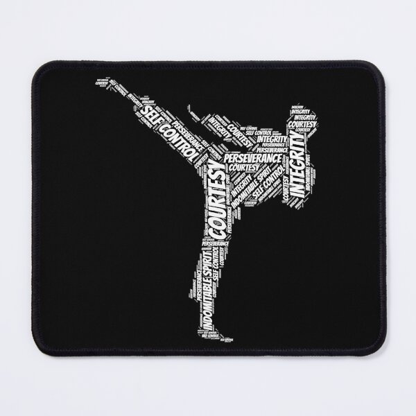 Item preview, Taekwondo shirt- 5 Tenets Of TKD Martial Arts designed and sold by MrateKarik.