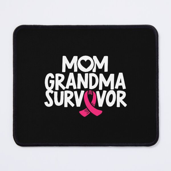 Item preview, Mom Grandma Survivor Breast Cancer Awareness Pink Ribbon designed and sold by BoriJanis.