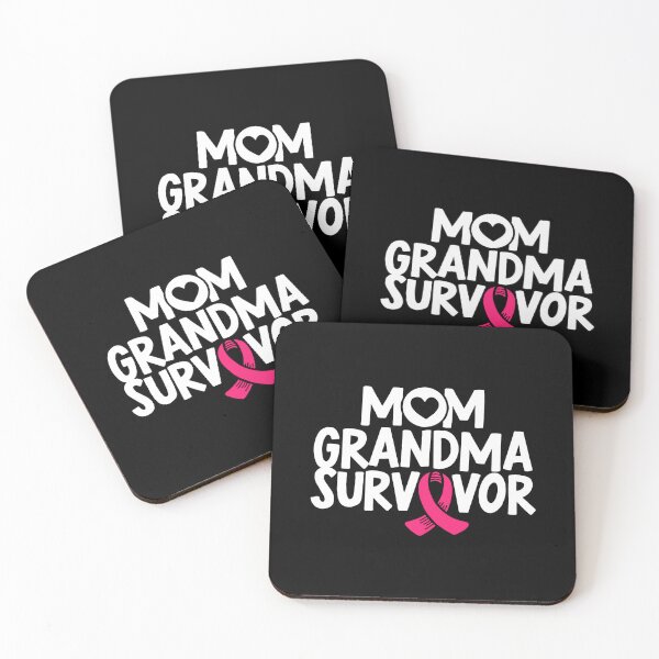 Item preview, Mom Grandma Survivor Breast Cancer Awareness Pink Ribbon designed and sold by BoriJanis.
