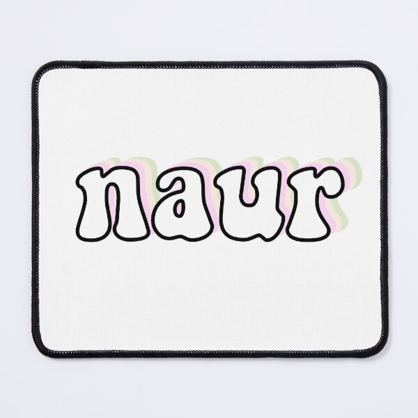 Item preview, naur (pink, yellow, green) designed and sold by slaycentral.