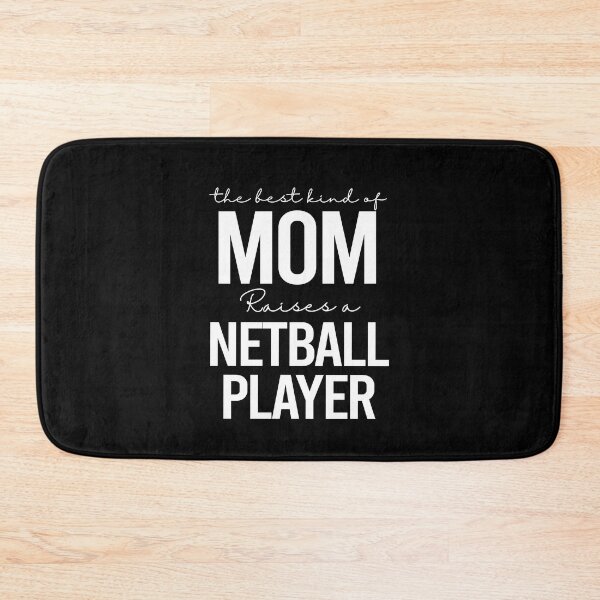 Item preview, The best kind of mom raises a netball player - white designed and sold by EmilyFun.
