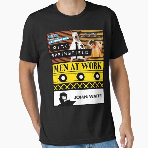 Item preview, men at work of Rick 40 Years of Working Class Dog Springfield U.S. US designed and sold by nataphillips.