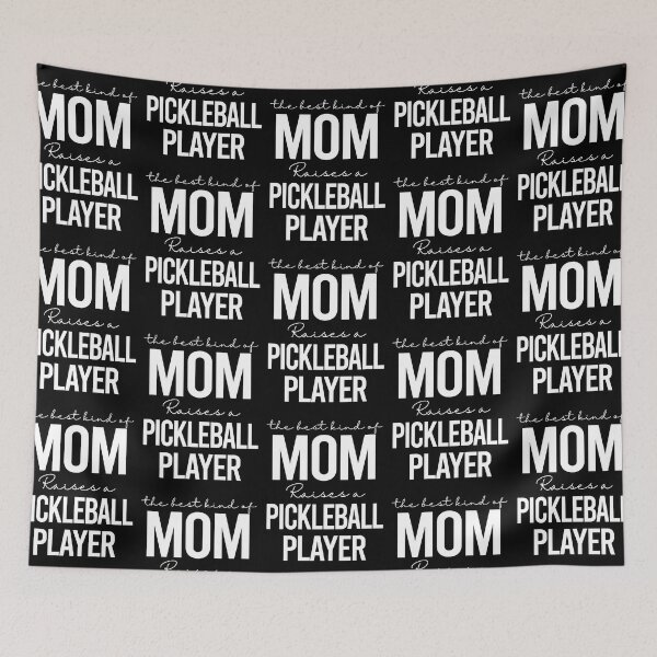 Item preview, The best kind of mom raises a pickleball player - white designed and sold by EmilyFun.